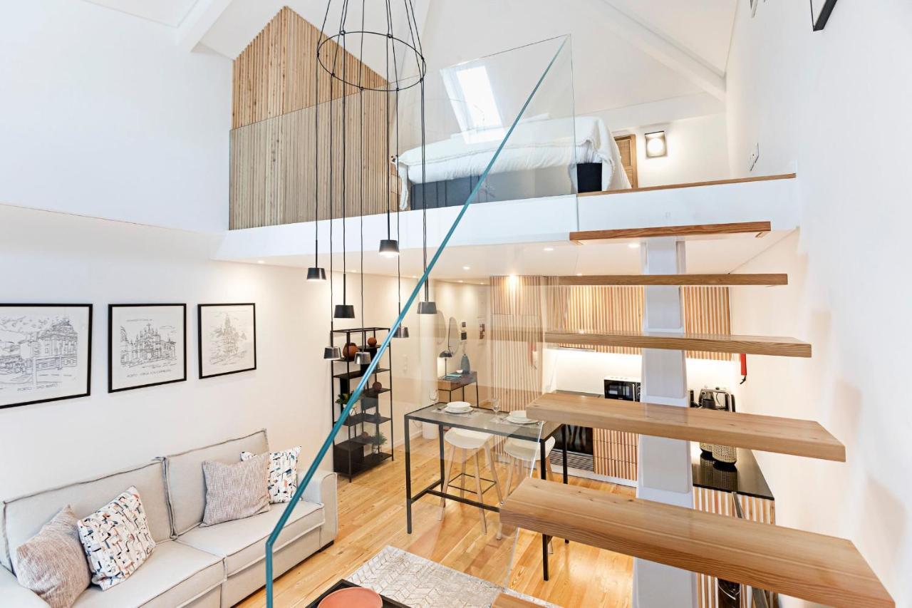Studio Duplex W Ac Near River Front By Lovelystay Porto Exterior photo